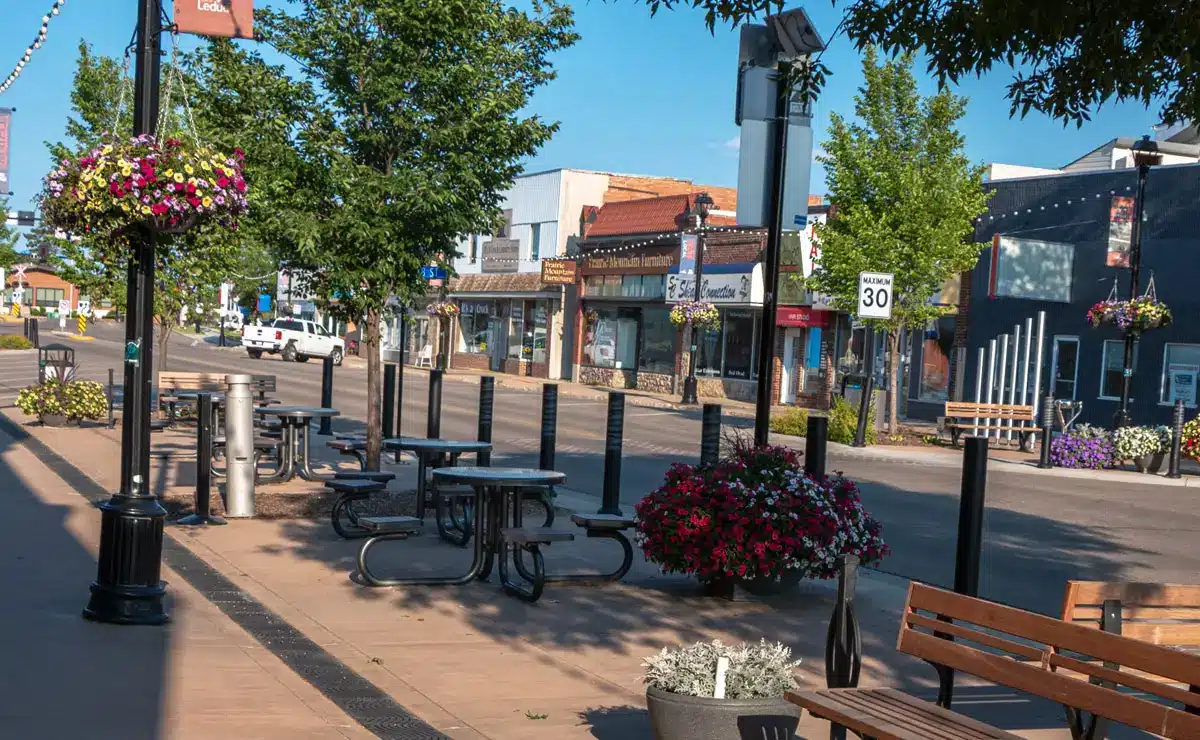 View of downtown leduc