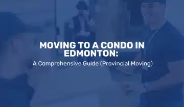 Moving to condo in Edmonton